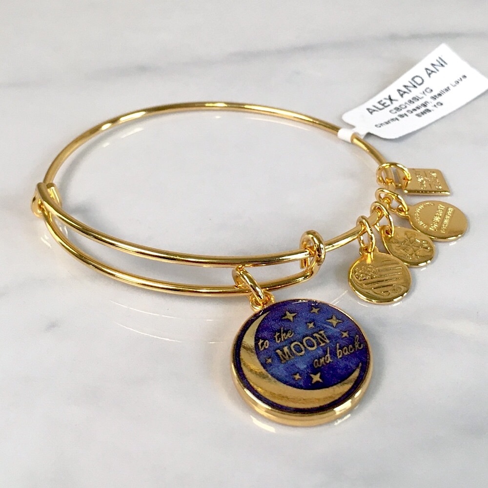 Alex and Ani Stellar Love Charity Design Bracelet